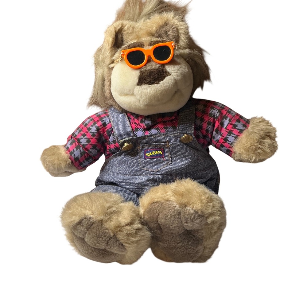 Tyco Bubba Plush‎ Toy Talking Interactive 1997 Vintage Orange Sunglasses